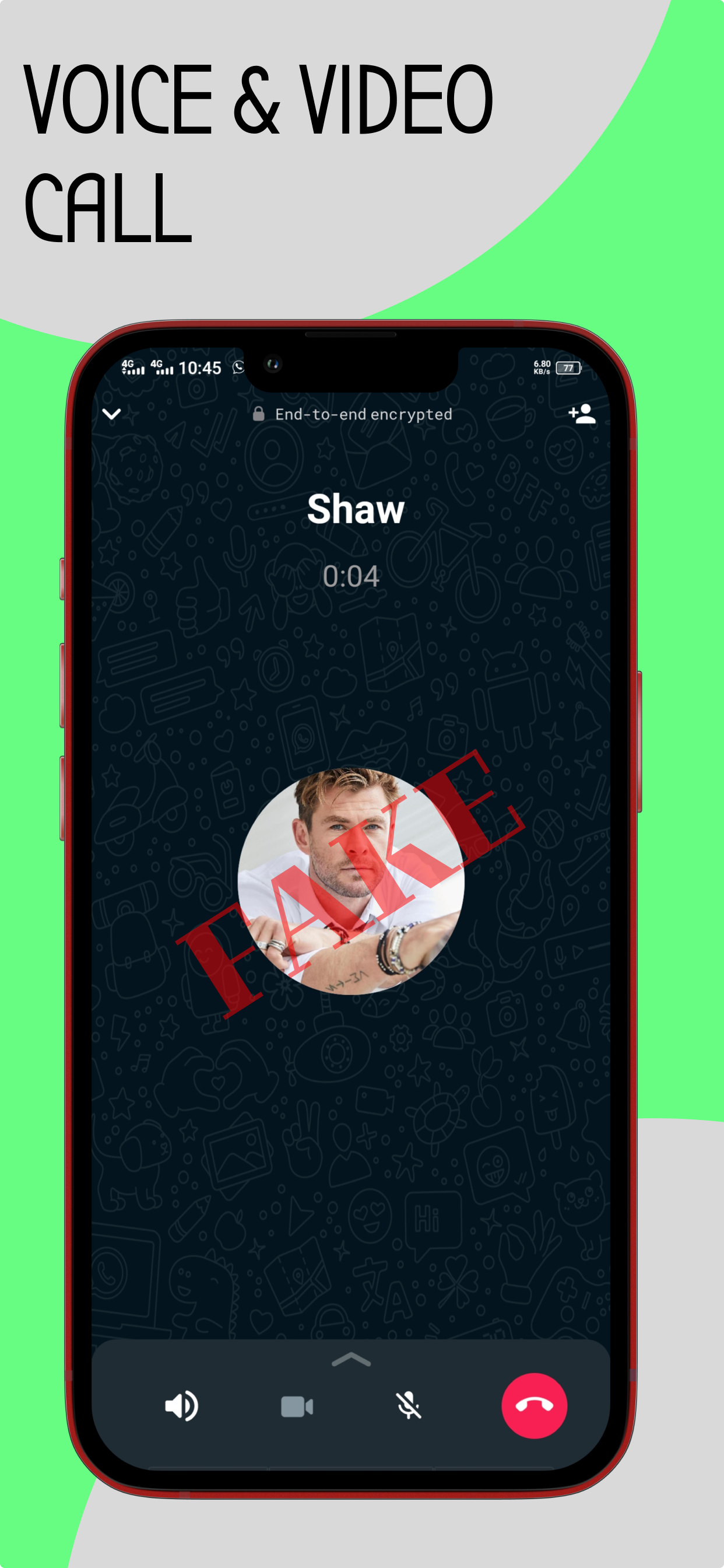 اسکرین شات 6 برنامه Fake WhatPrank Chat Maker