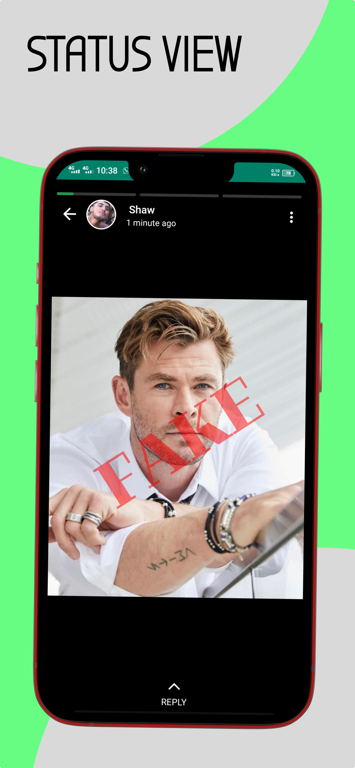 اسکرین شات 4 برنامه Fake WhatPrank Chat Maker