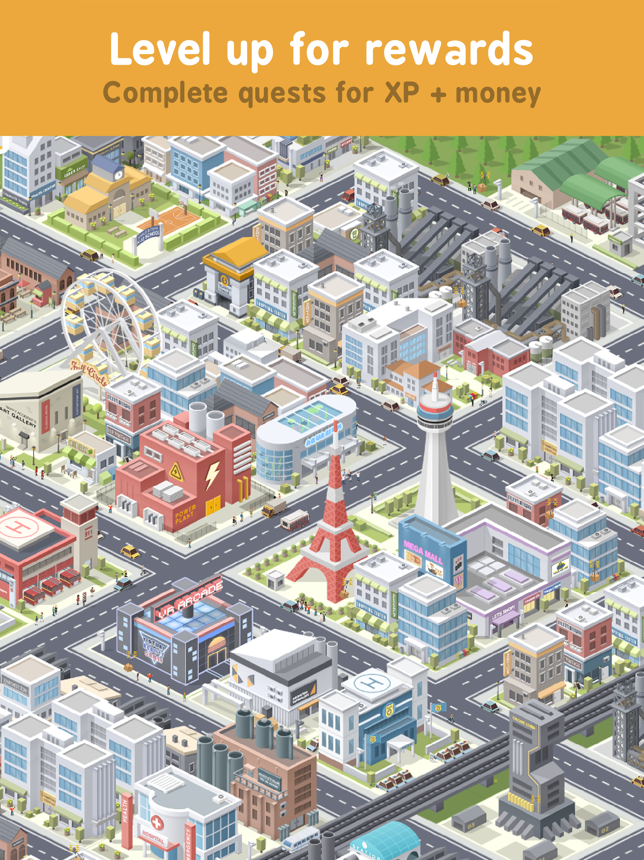 اسکرین شات 4 بازی Pocket City Free