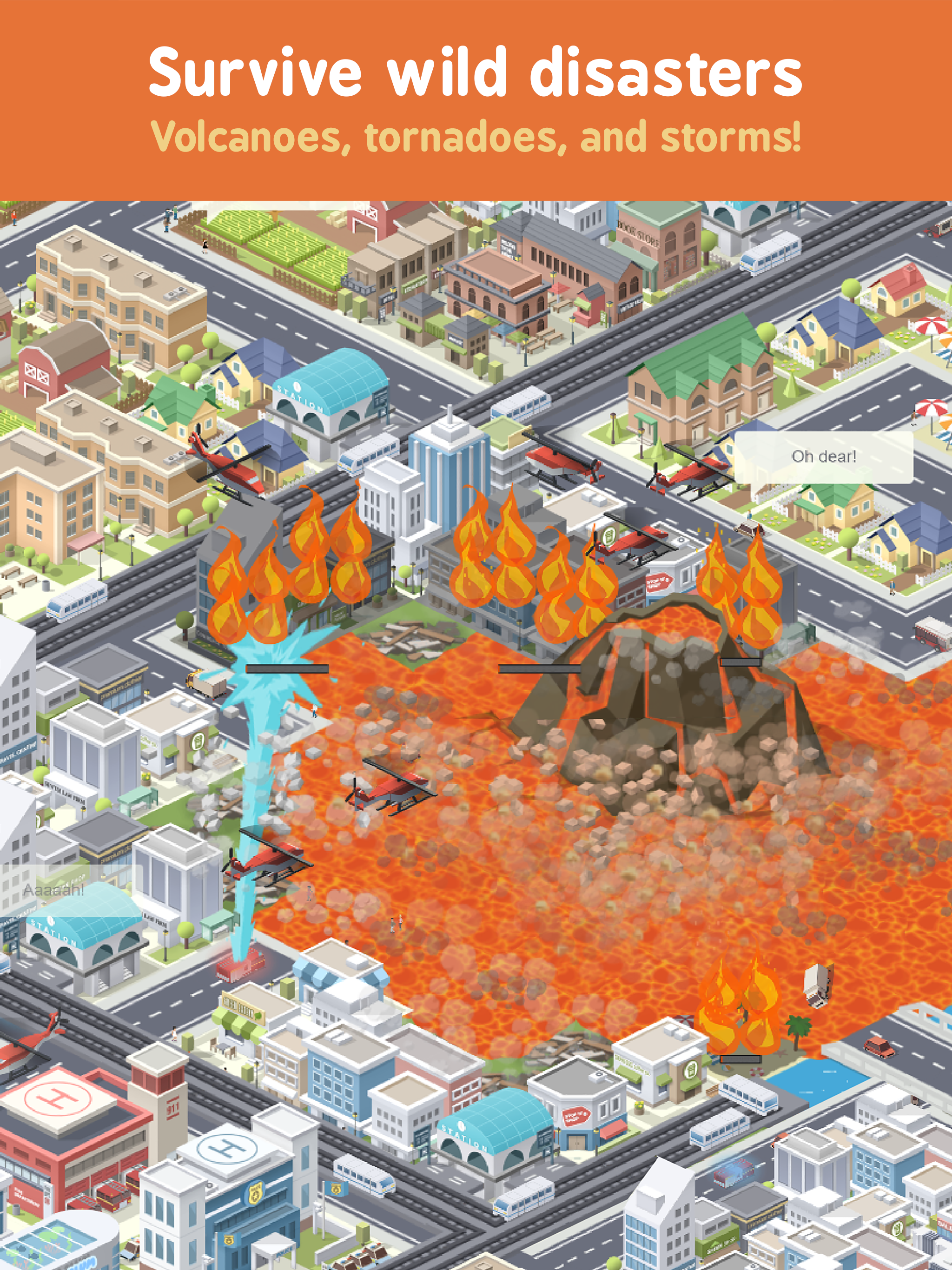 اسکرین شات 2 بازی Pocket City Free