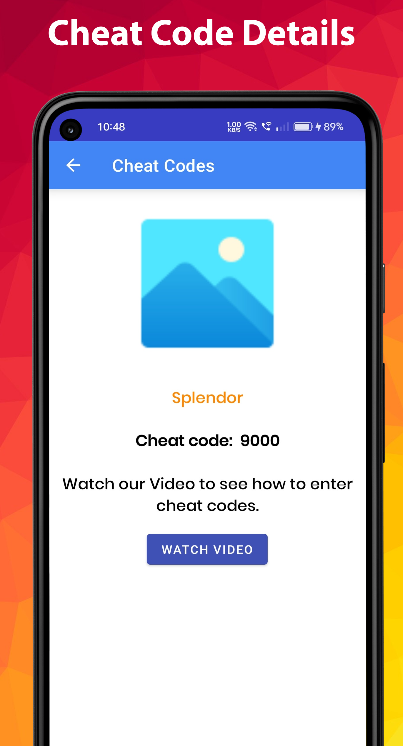 اسکرین شات 3 برنامه Indian cheat code list