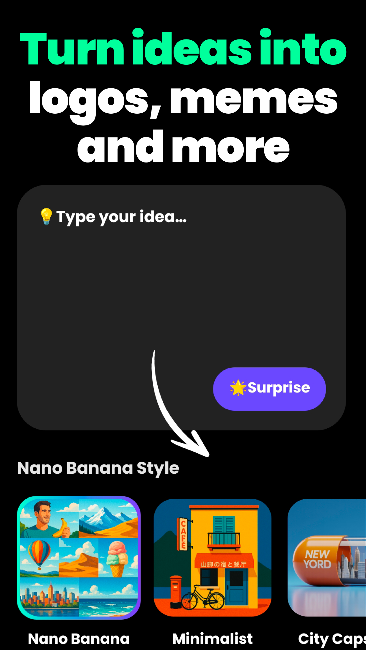 اسکرین شات 4 برنامه Banana AI - AI Edit Image