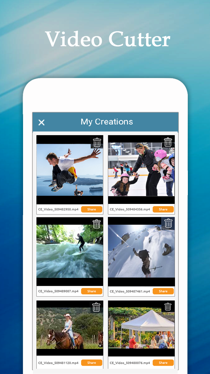 اسکرین شات 4 برنامه Trim Video, Add Audio To Video