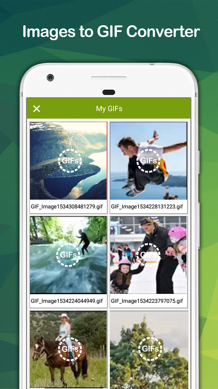 اسکرین شات 6 برنامه Images to GIF Converter