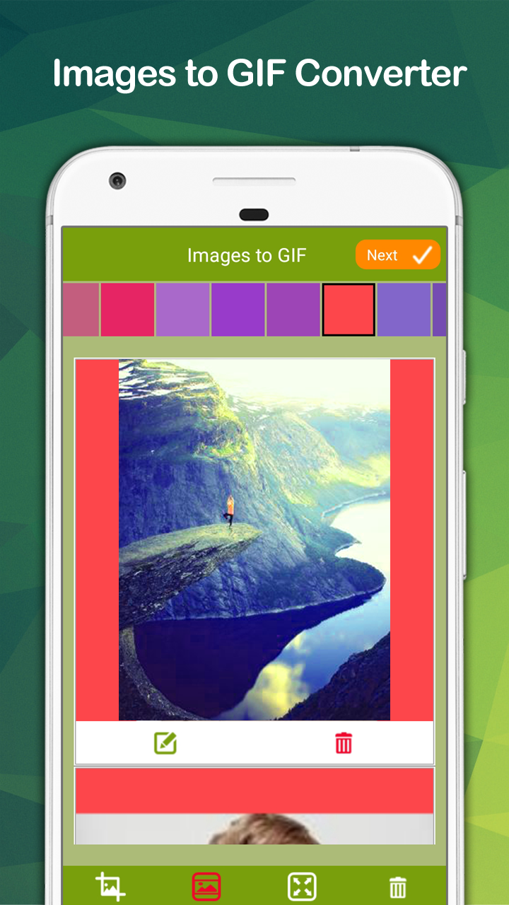 اسکرین شات 3 برنامه Images to GIF Converter