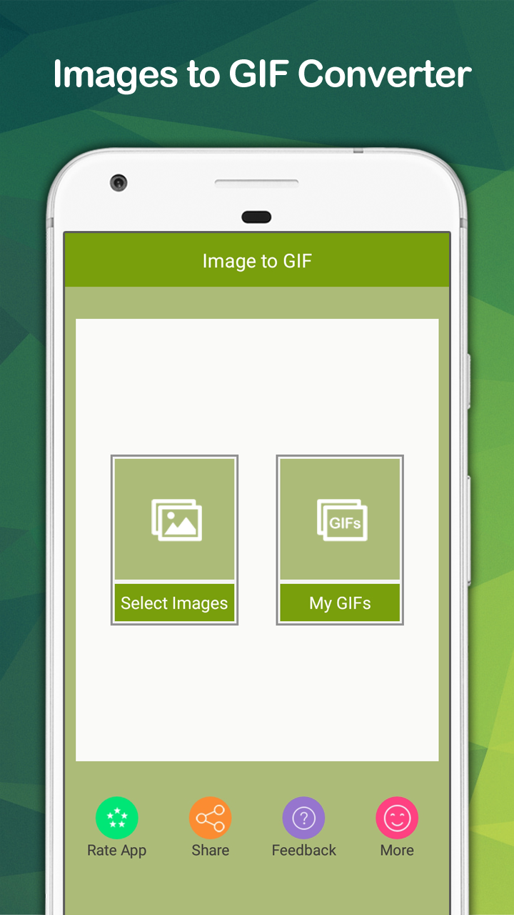 اسکرین شات 1 برنامه Images to GIF Converter