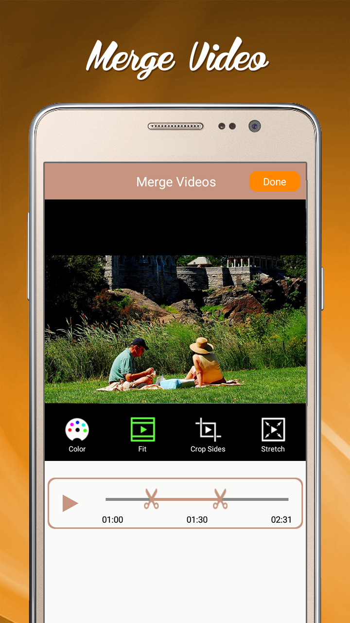 اسکرین شات 3 برنامه Merge Videos, Video Joiner