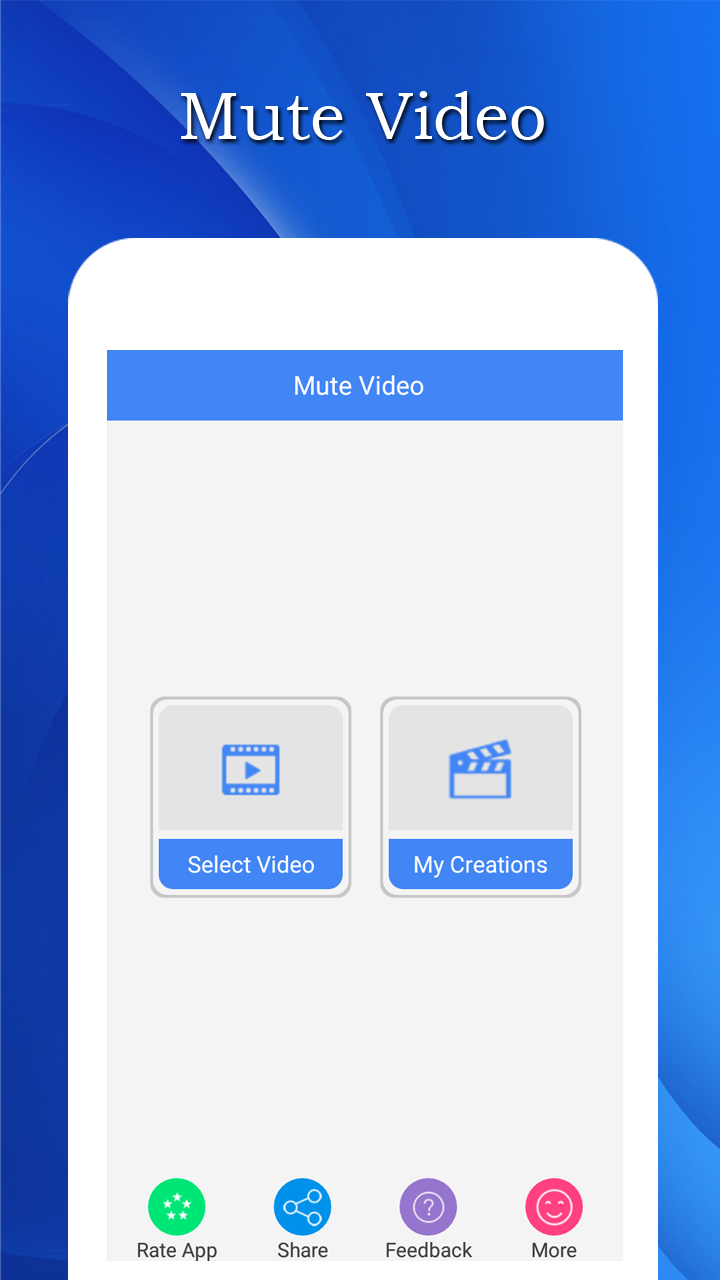 اسکرین شات 1 برنامه Mute Video, Silent Video