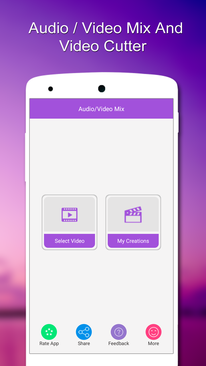 اسکرین شات 1 برنامه Audio / Video Mix,Video Cutter