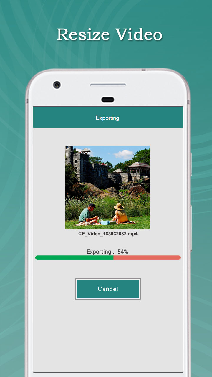 اسکرین شات 4 برنامه Resize Video