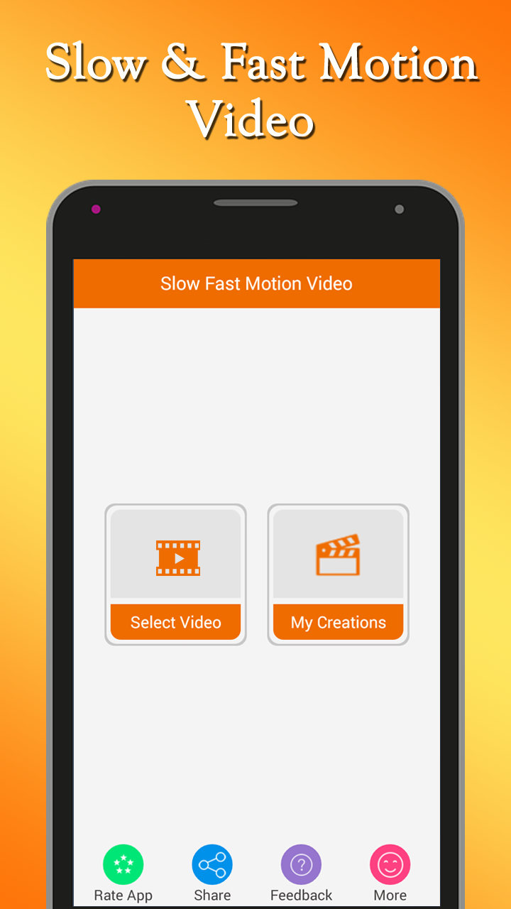 اسکرین شات 1 برنامه Fast & Slow Motion Video