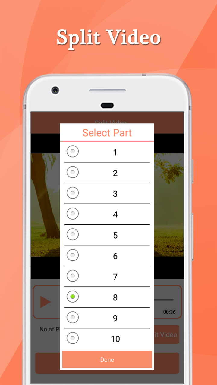 اسکرین شات 3 برنامه Split Video