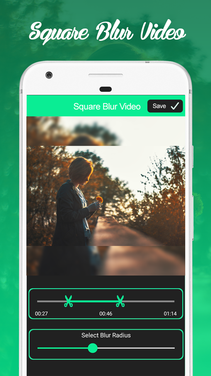 اسکرین شات 3 برنامه Blur Video, Blur Square Video,