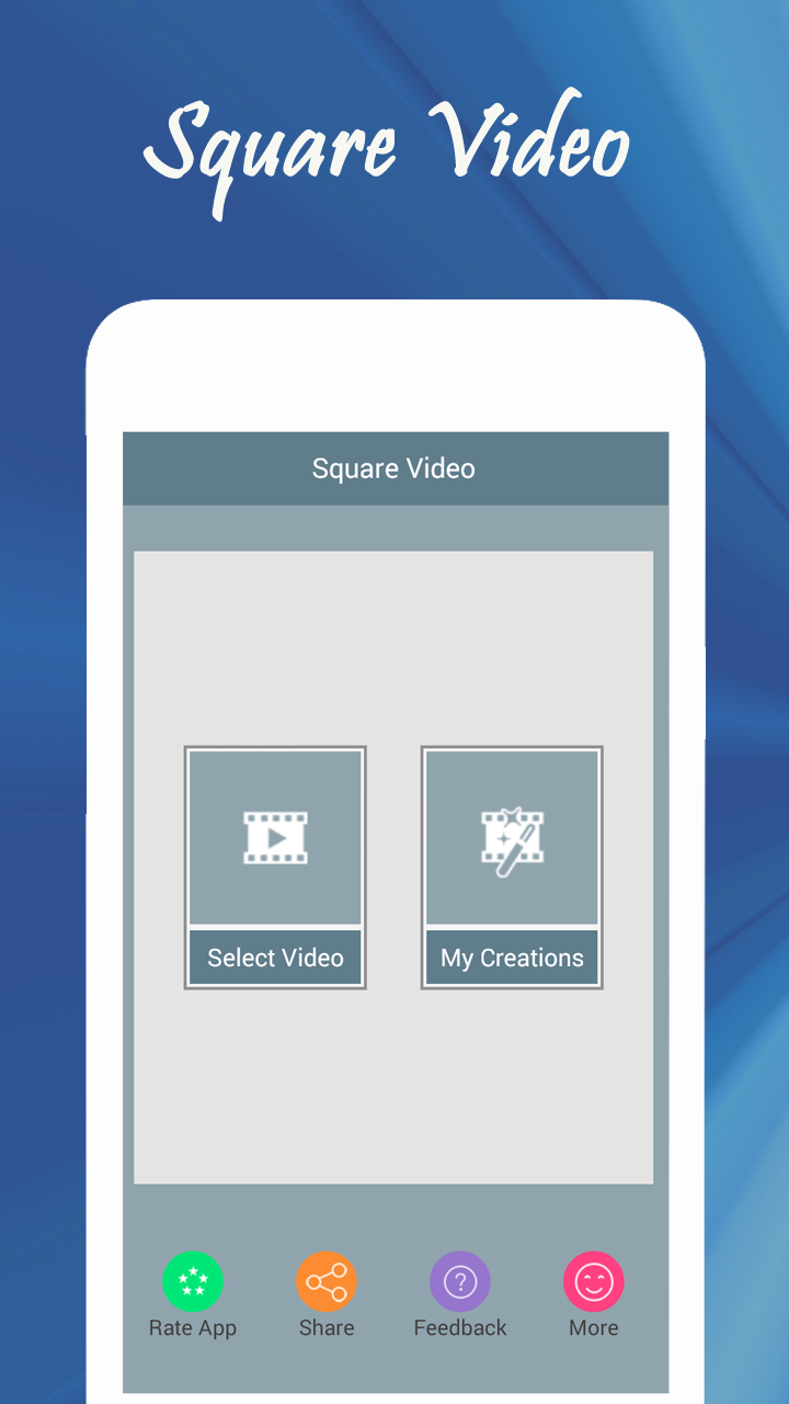 اسکرین شات 1 برنامه Square Video