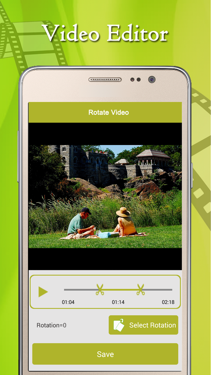 اسکرین شات 3 برنامه Video Editor: Rotate,Flip,Slow