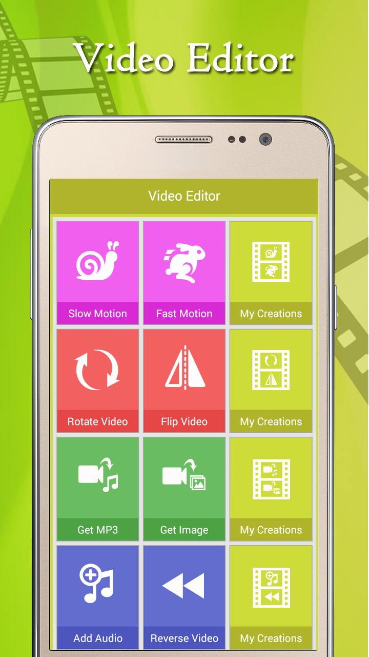 اسکرین شات 1 برنامه Video Editor: Rotate,Flip,Slow