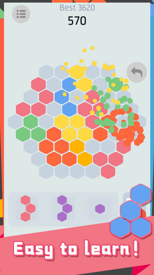 اسکرین شات 3 بازی Hex Puzzle - Super fun