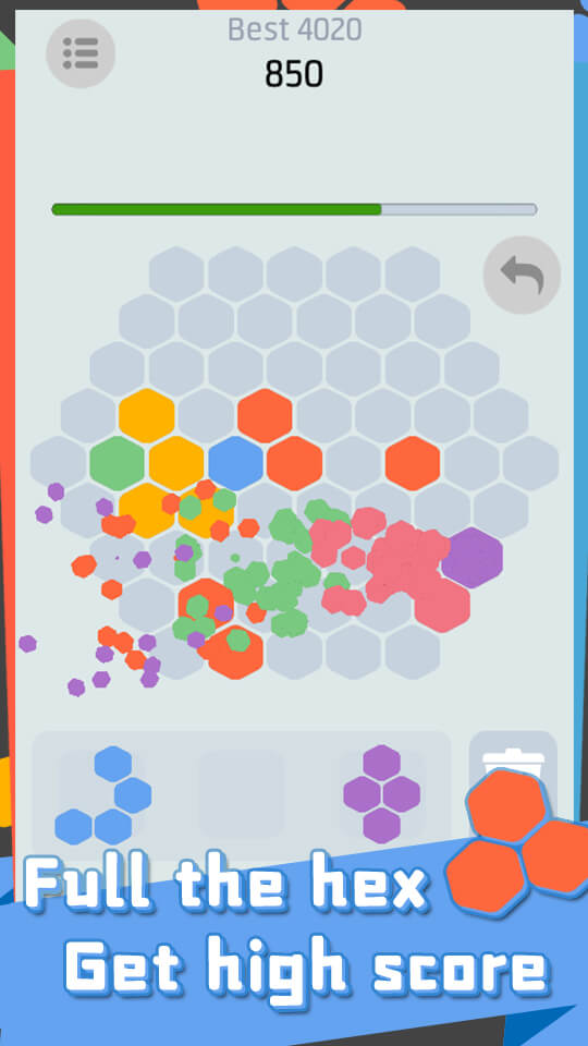 اسکرین شات 2 بازی Hex Puzzle - Super fun