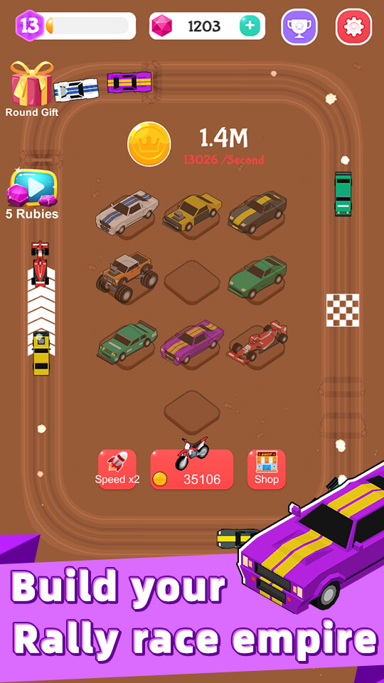اسکرین شات 4 بازی Merge Car Racer