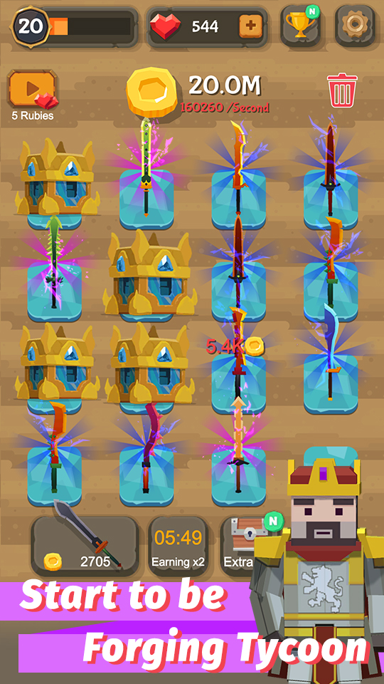 اسکرین شات 5 بازی Merge Sword