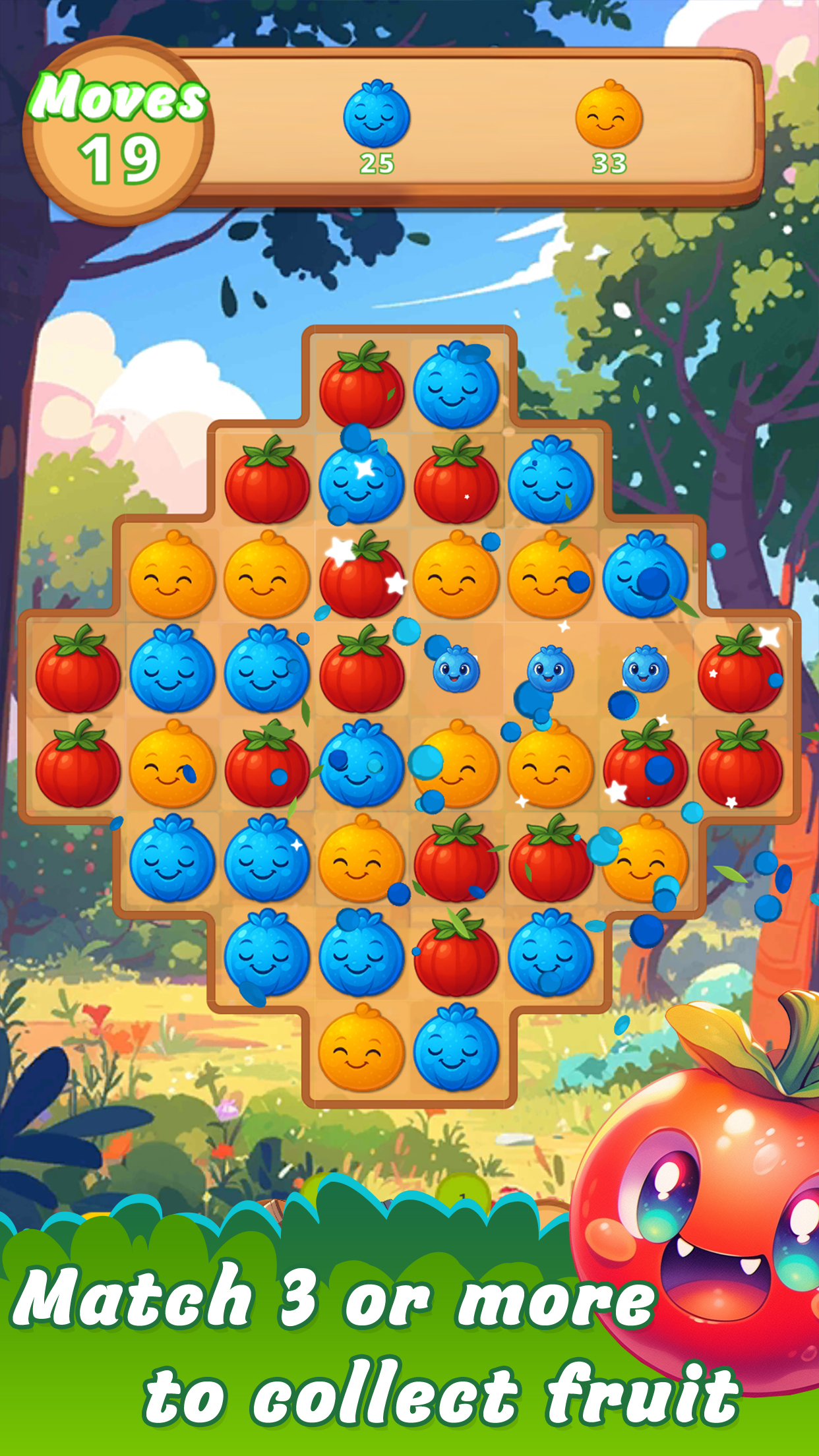 اسکرین شات 1 بازی Pop Garden Mania