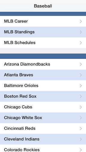اسکرین شات 2 برنامه Baseball Live