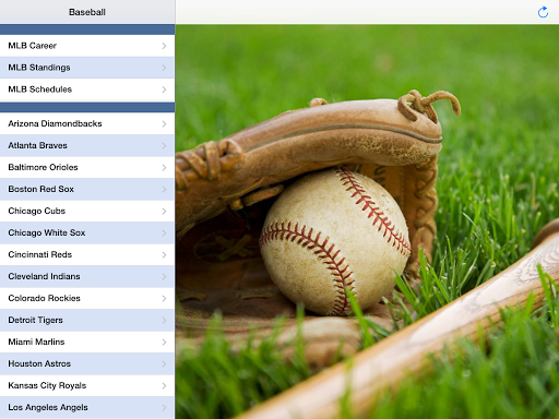 اسکرین شات 6 برنامه Baseball Live