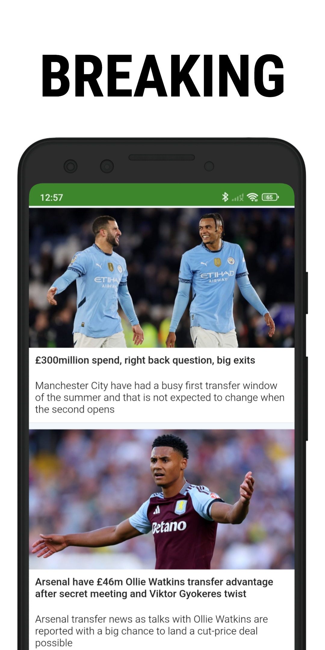 اسکرین شات 4 برنامه Football Live Scores
