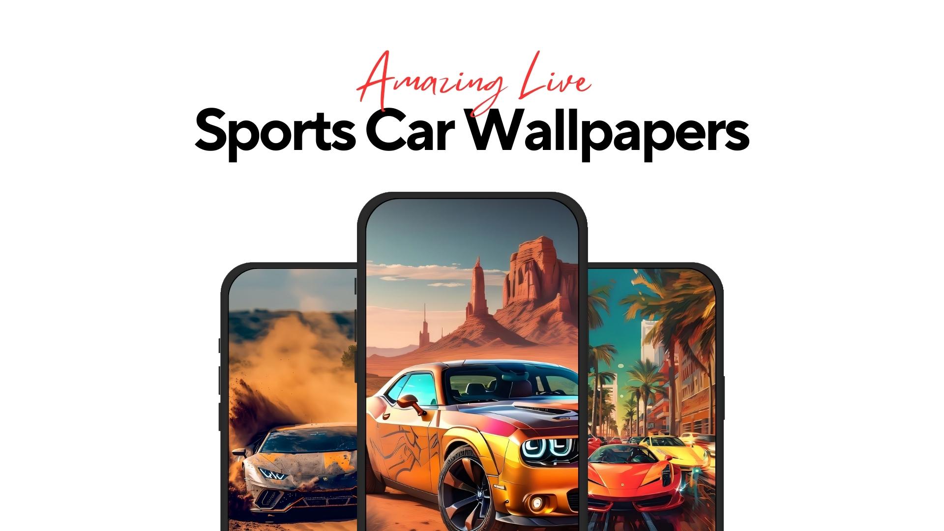 اسکرین شات 1 برنامه Sports Car Wallpapers Cool 4K