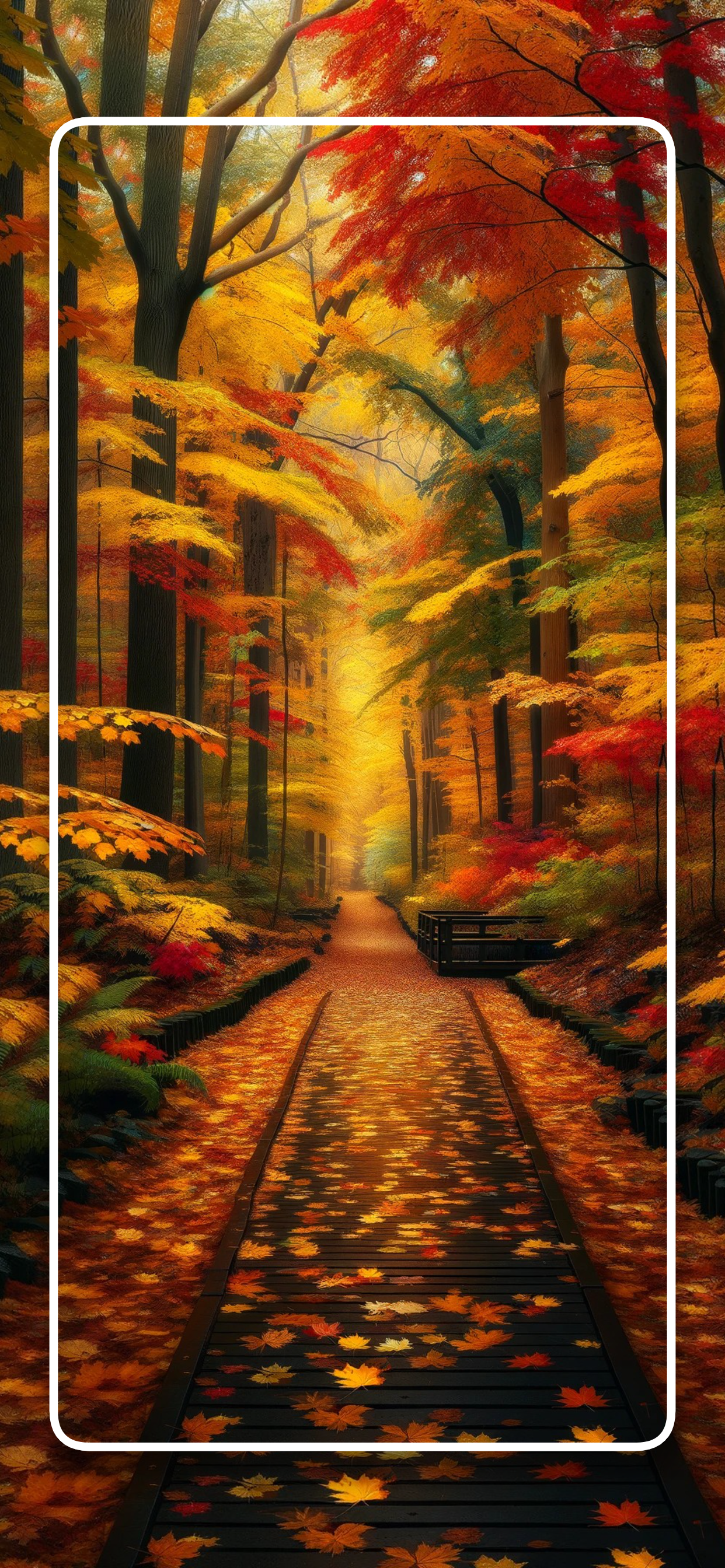 اسکرین شات 2 برنامه Autumn Wallpapers Nature 4K HD