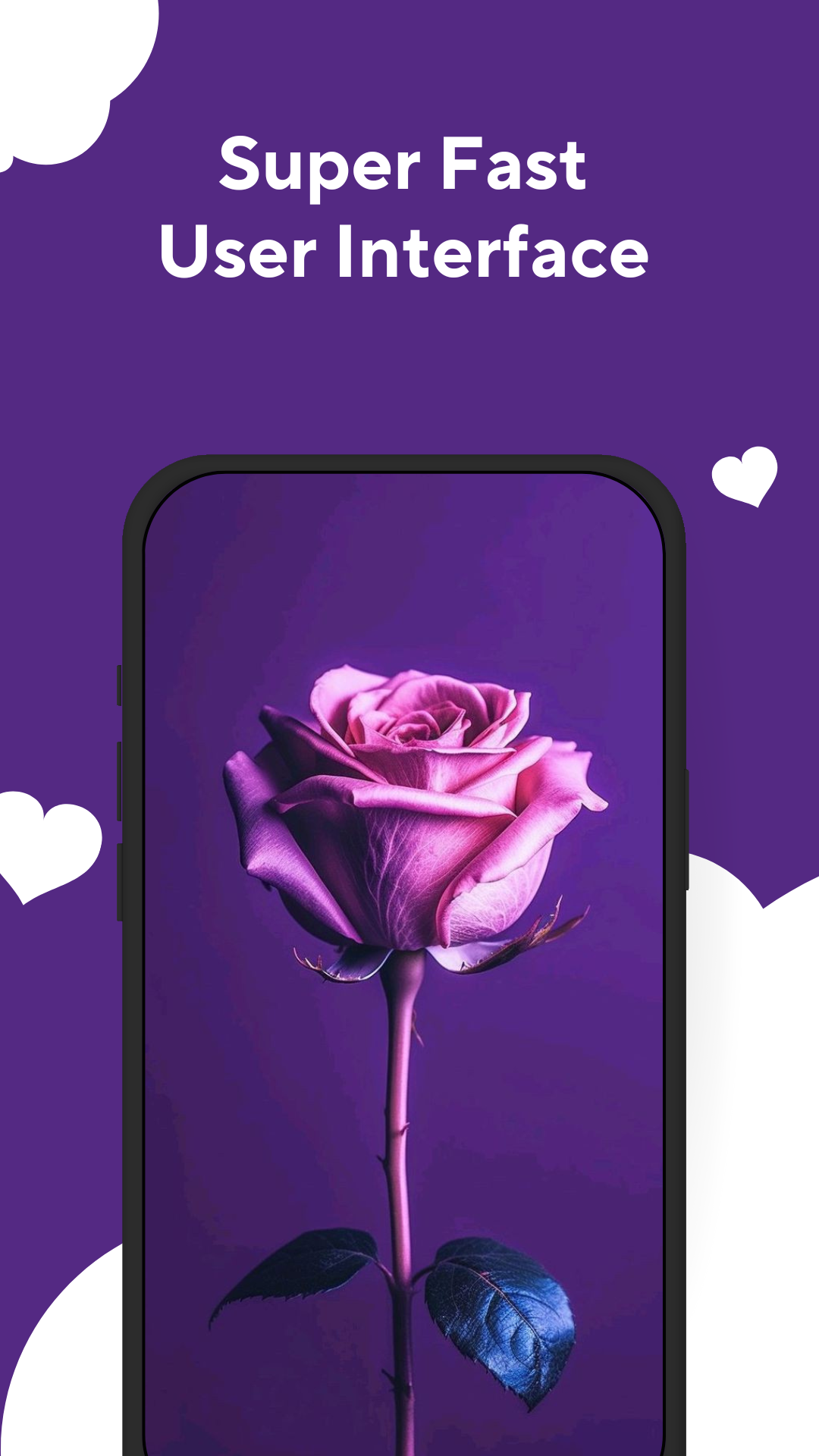 اسکرین شات 4 برنامه Flower Wallpapers Rose 4K - HD
