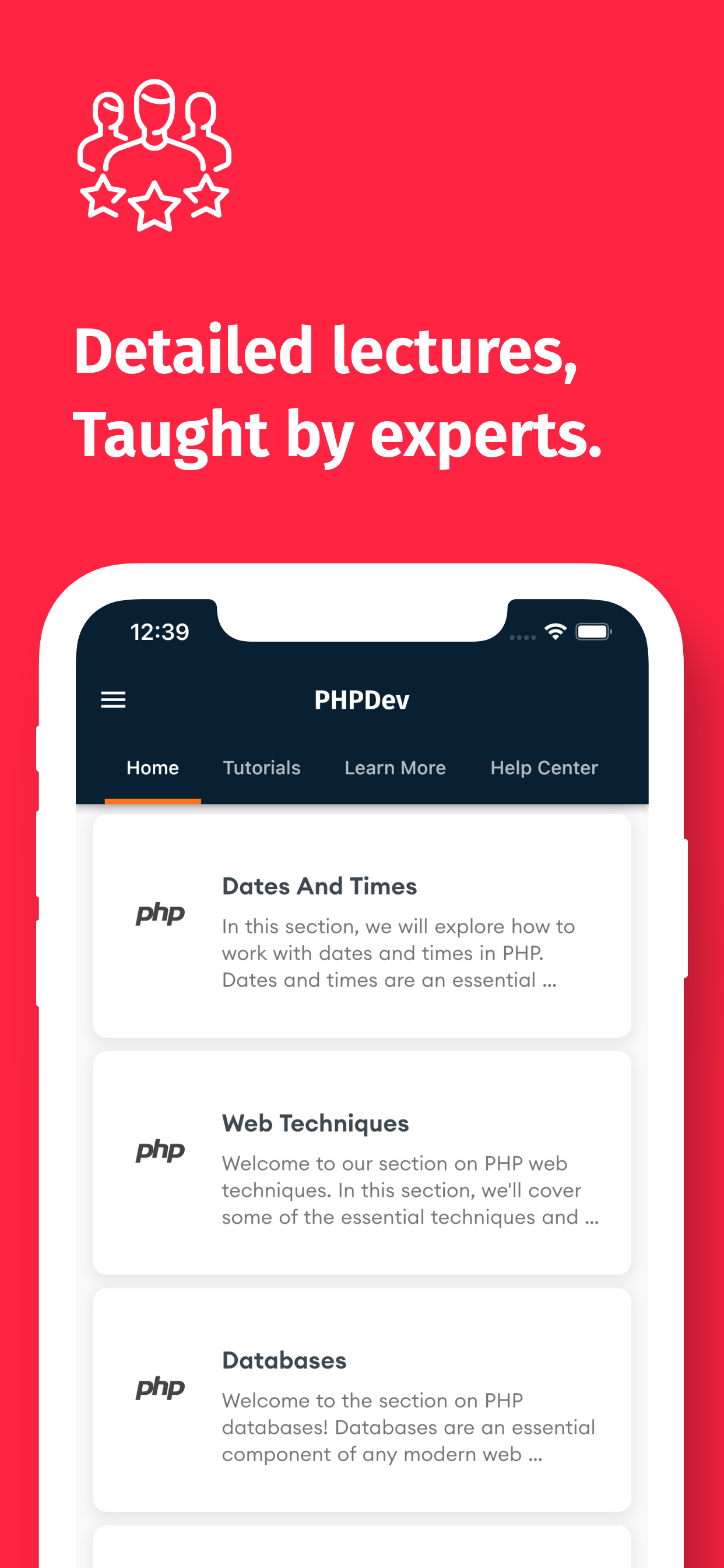 اسکرین شات 3 برنامه Learn PHP Offline Now - PHPDev