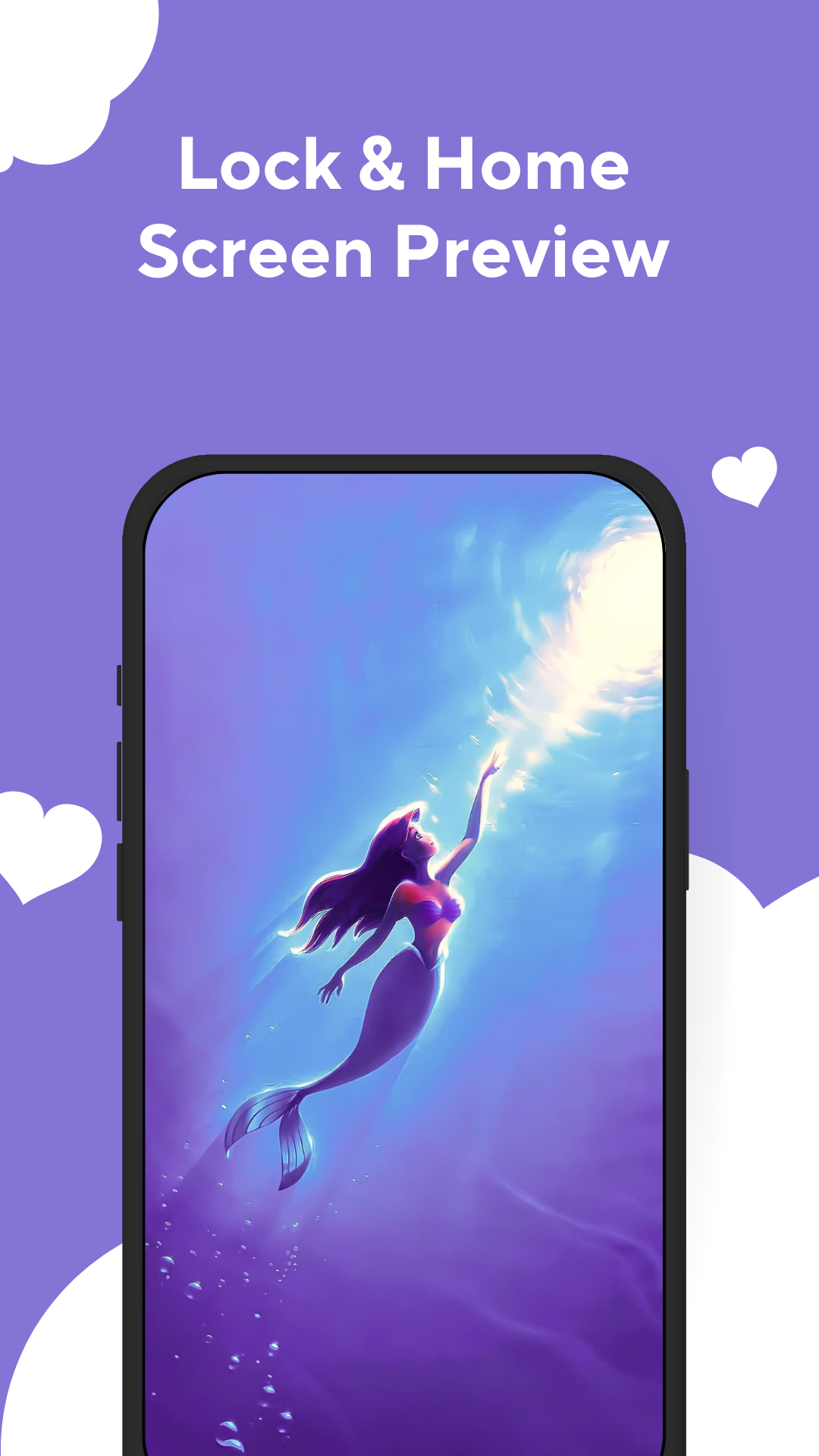 اسکرین شات 6 برنامه Princess Wallpapers Live 3D 4K