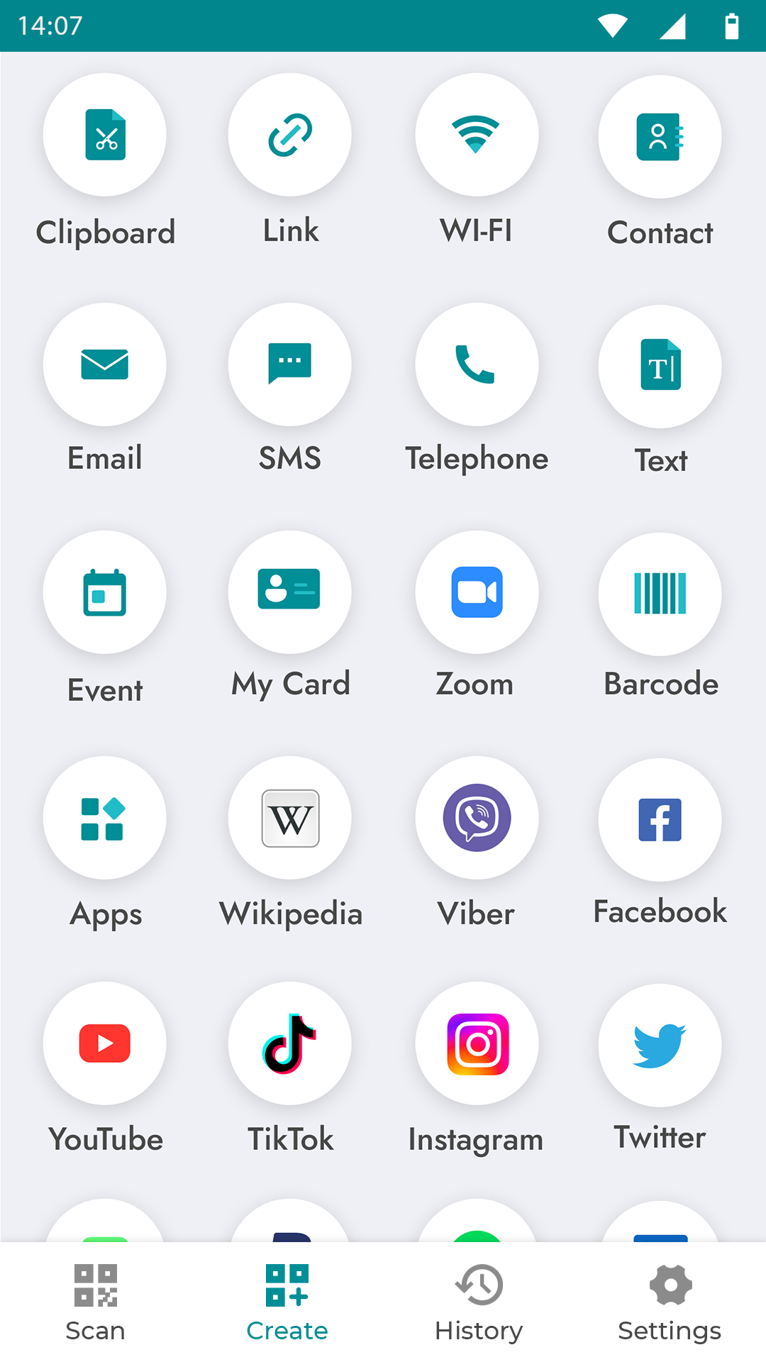 اسکرین شات 5 برنامه QR Scanner - QR Code Generator