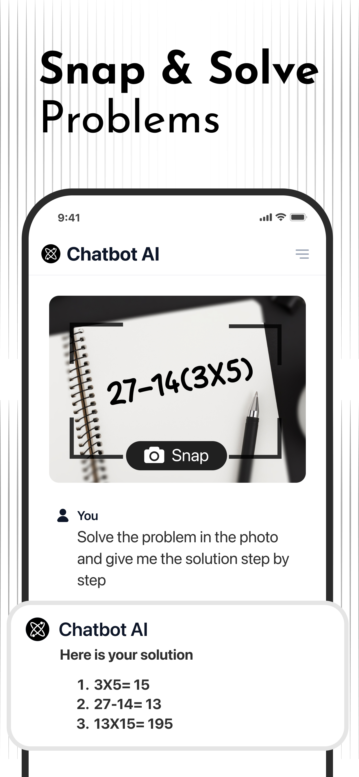 اسکرین شات 3 برنامه Chatbot AI - Search Assistant