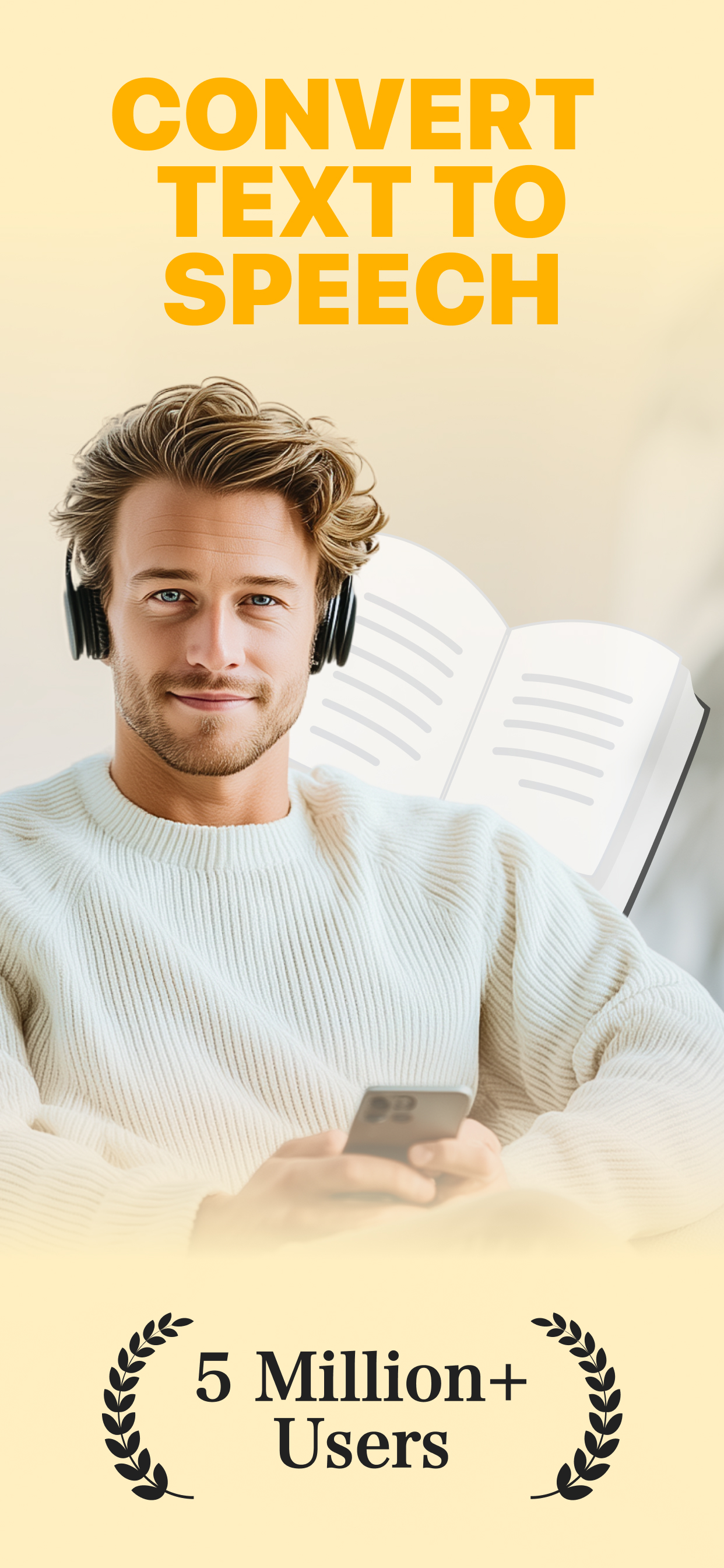 اسکرین شات 1 برنامه Listen AI: Text to Speech