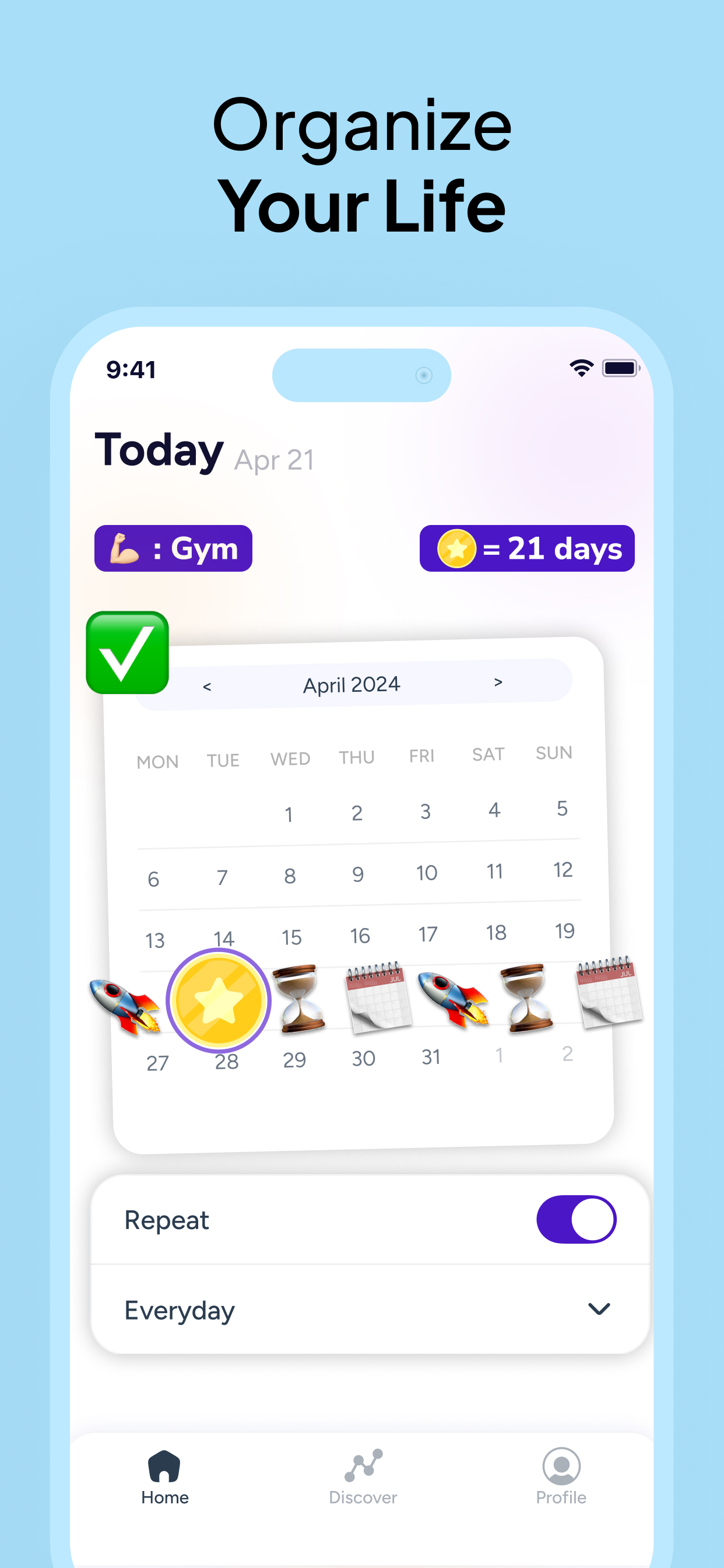 اسکرین شات 4 برنامه Mindway: Daily Routine Planner