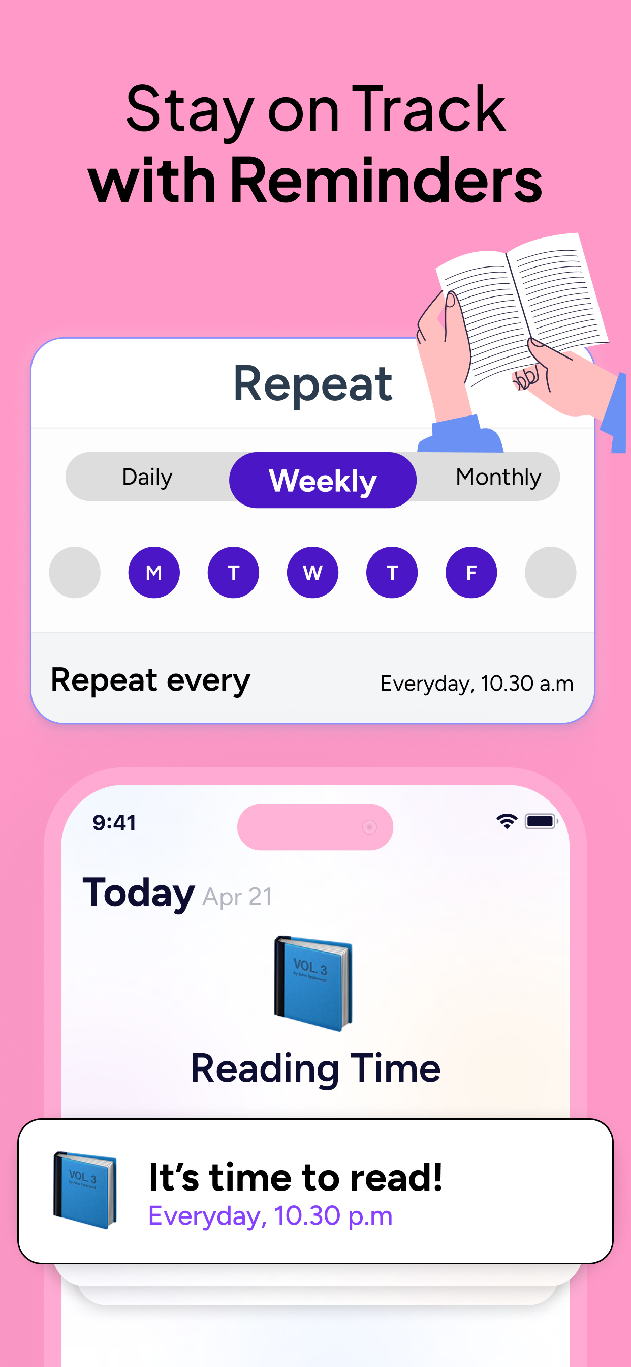 اسکرین شات 5 برنامه Mindway: Daily Routine Planner