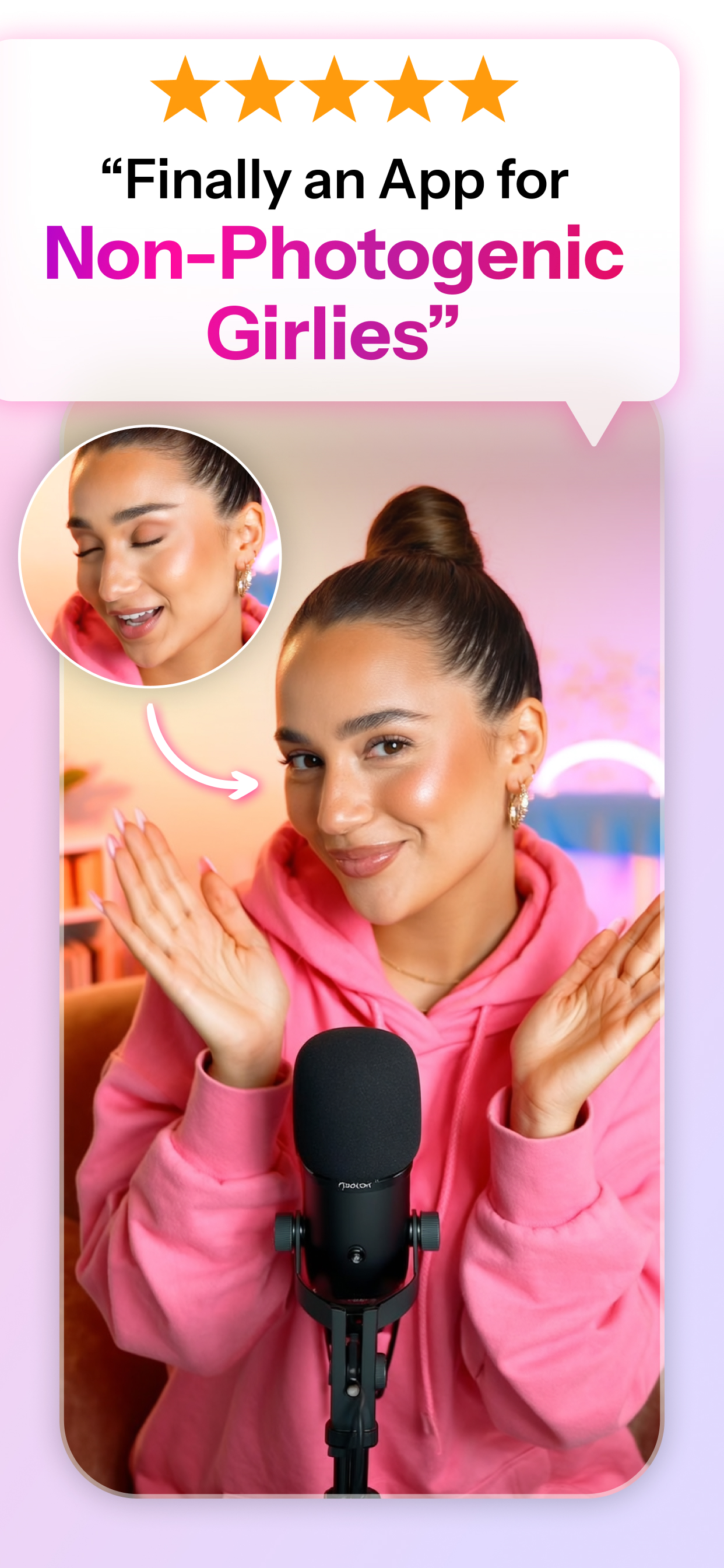 اسکرین شات 1 برنامه Retake AI: Face & Photo Editor