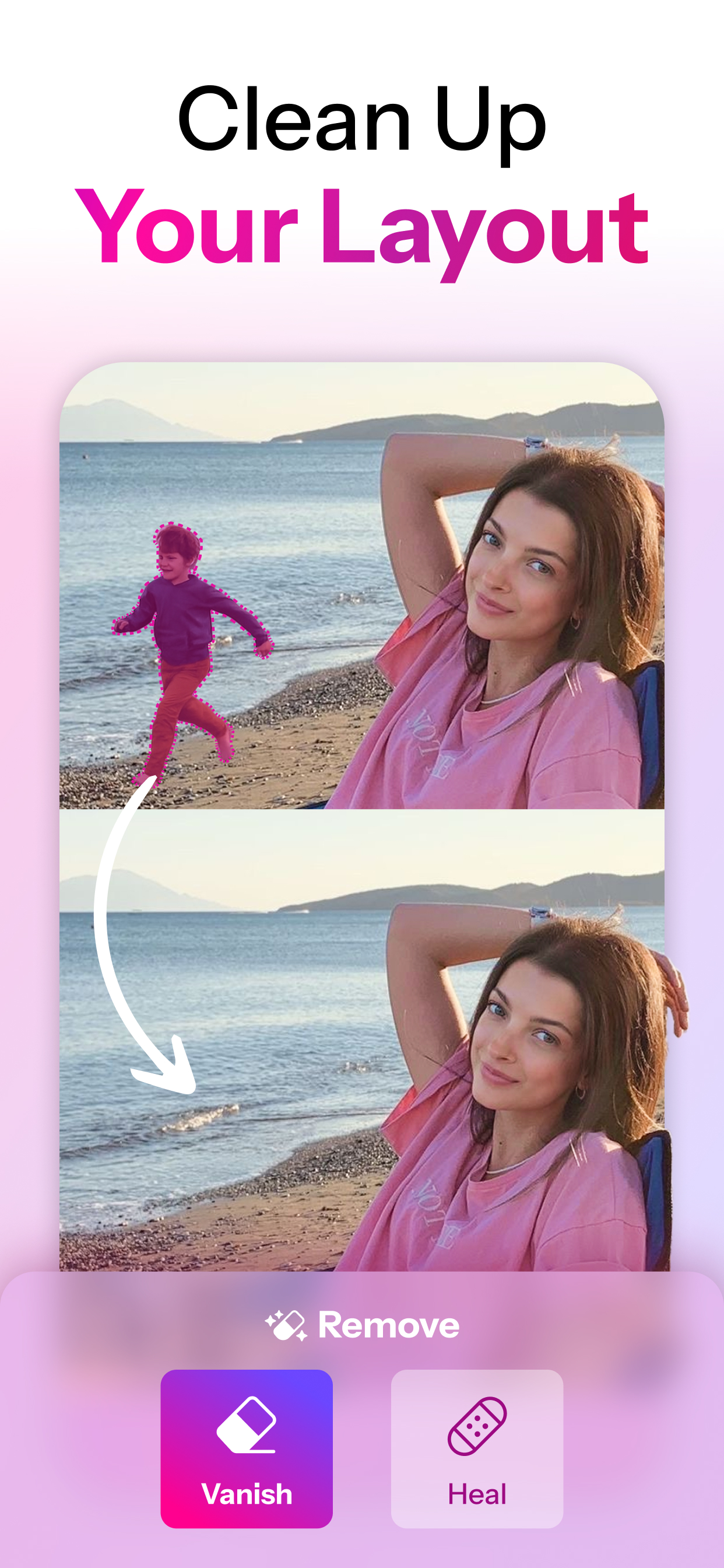 اسکرین شات 8 برنامه Retake AI: Face & Photo Editor