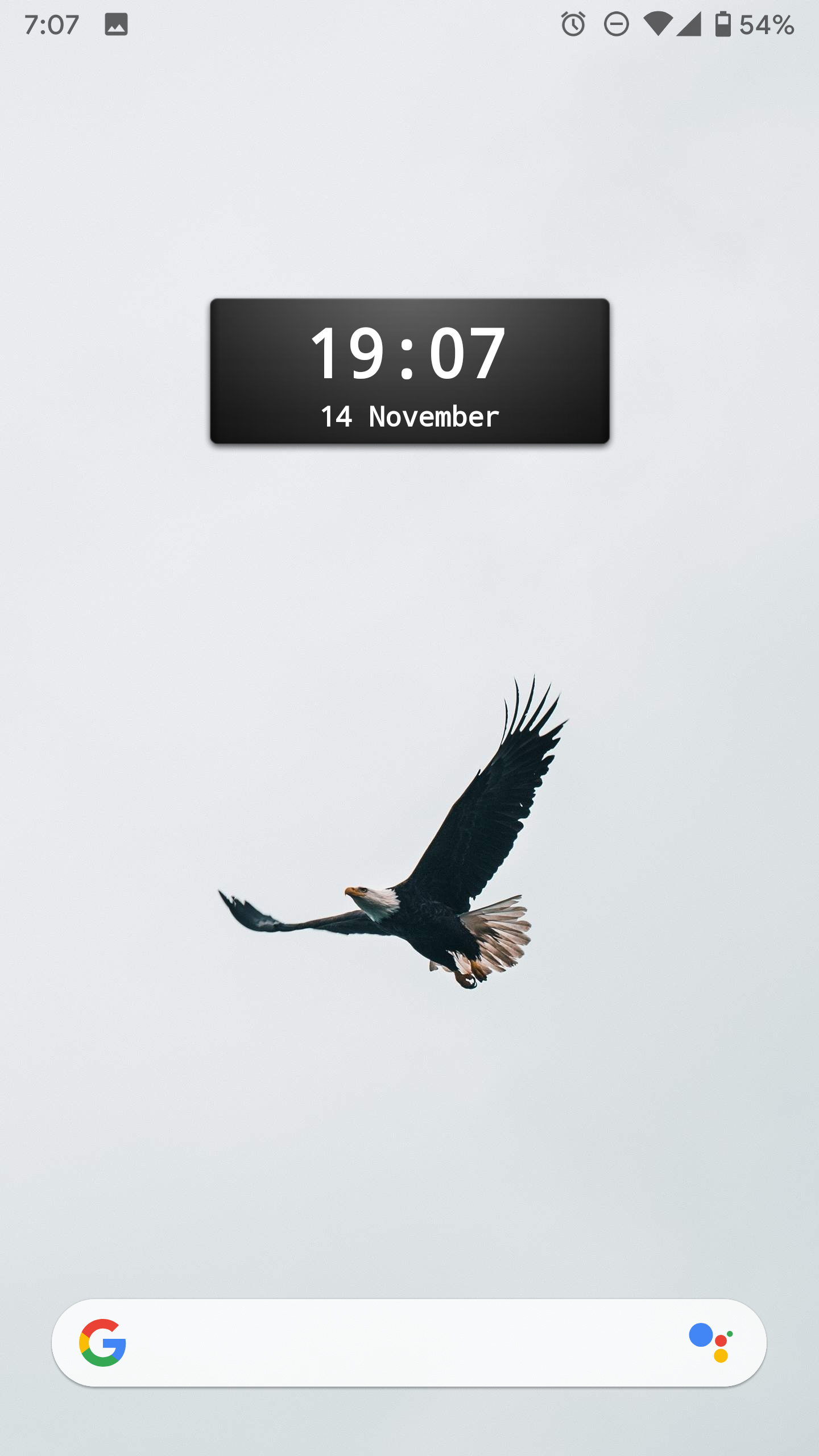 اسکرین شات 3 برنامه Digital Clock Widget