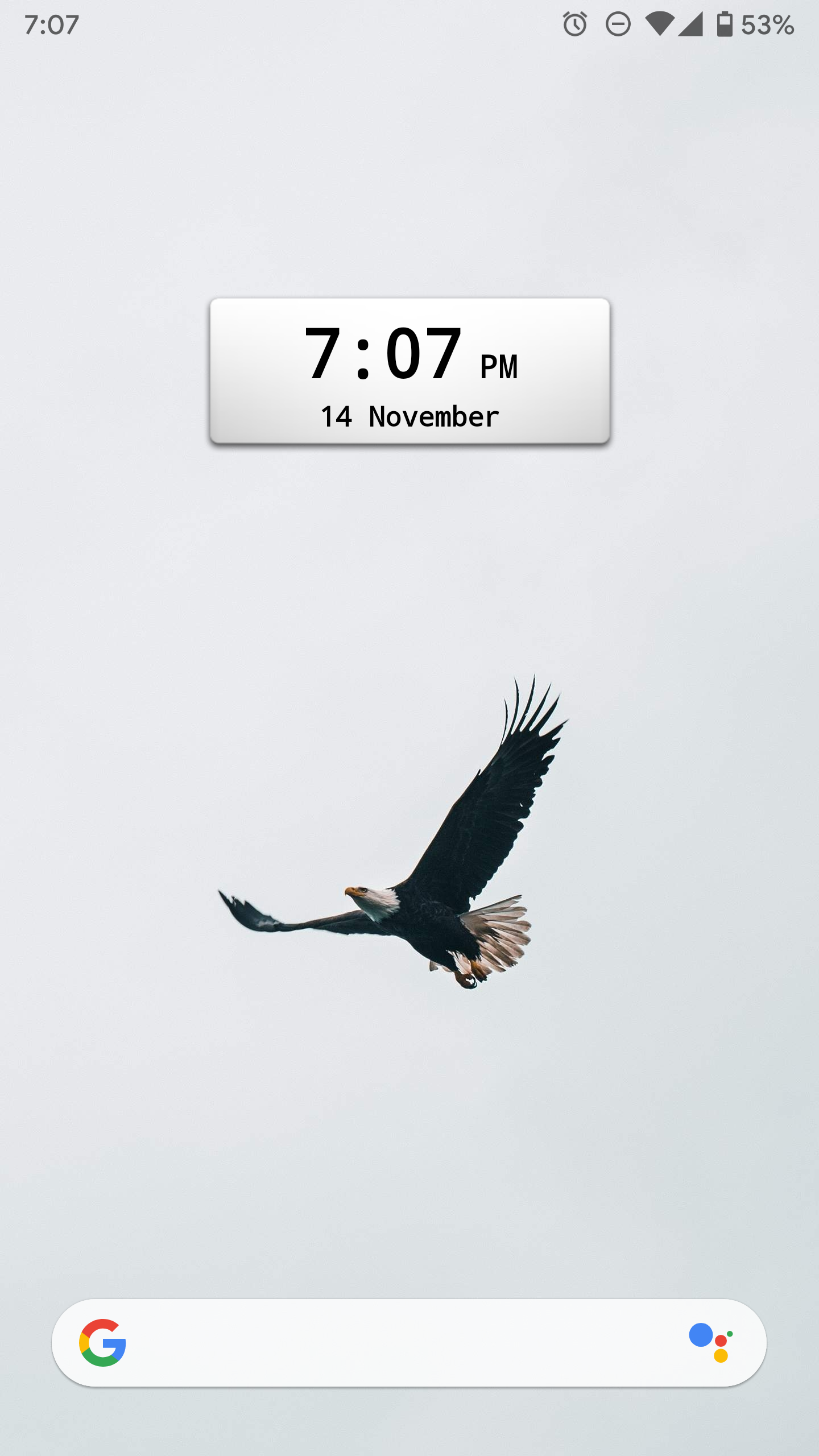 اسکرین شات 4 برنامه Digital Clock Widget