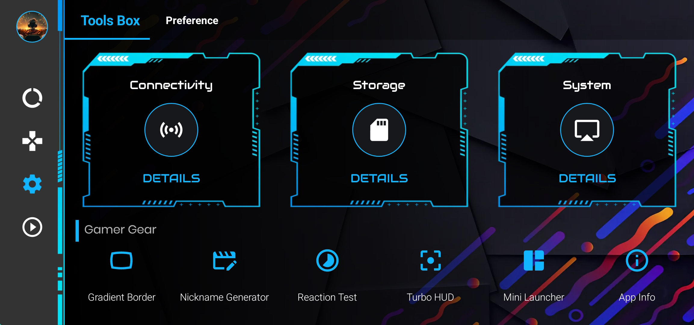 اسکرین شات 3 برنامه TurboSpace Game Launcher