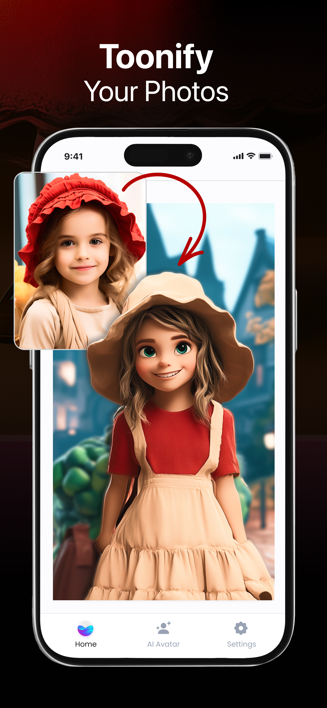 اسکرین شات 6 برنامه Wonder - AI Art Generator