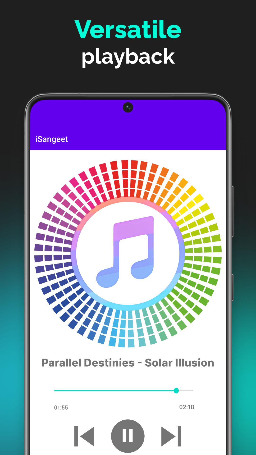 اسکرین شات 7 برنامه Music Player: MP3 Audio Player