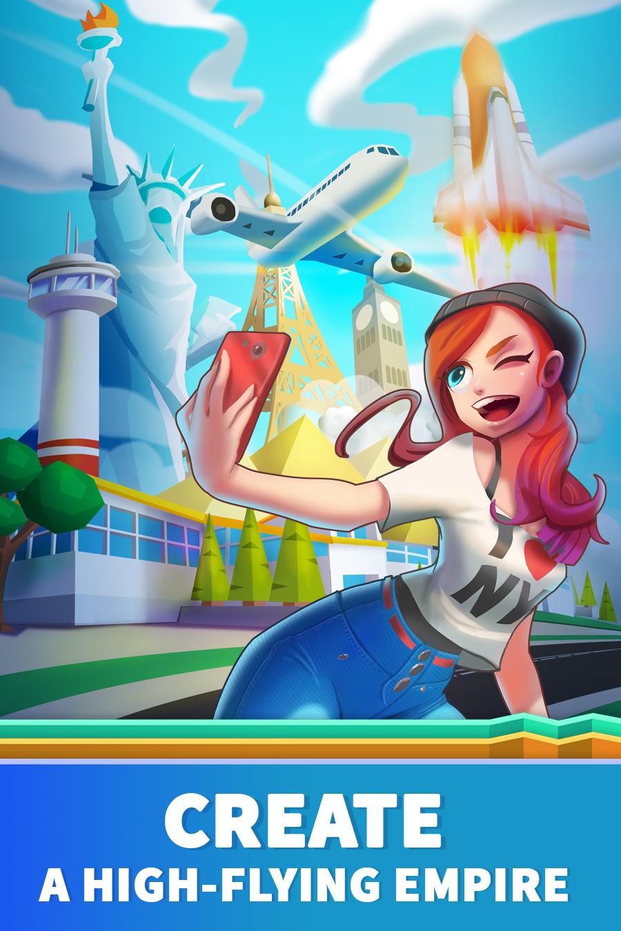 اسکرین شات 5 بازی Idle Airport Tycoon - Planes