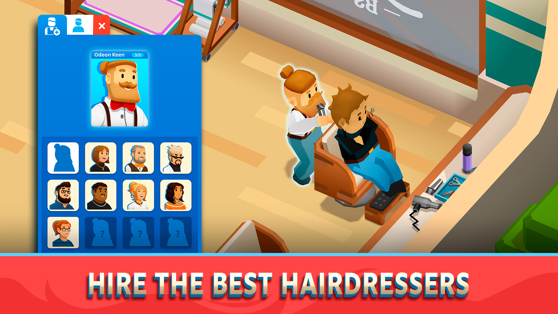 اسکرین شات 2 بازی Idle Barber Shop Tycoon - Game