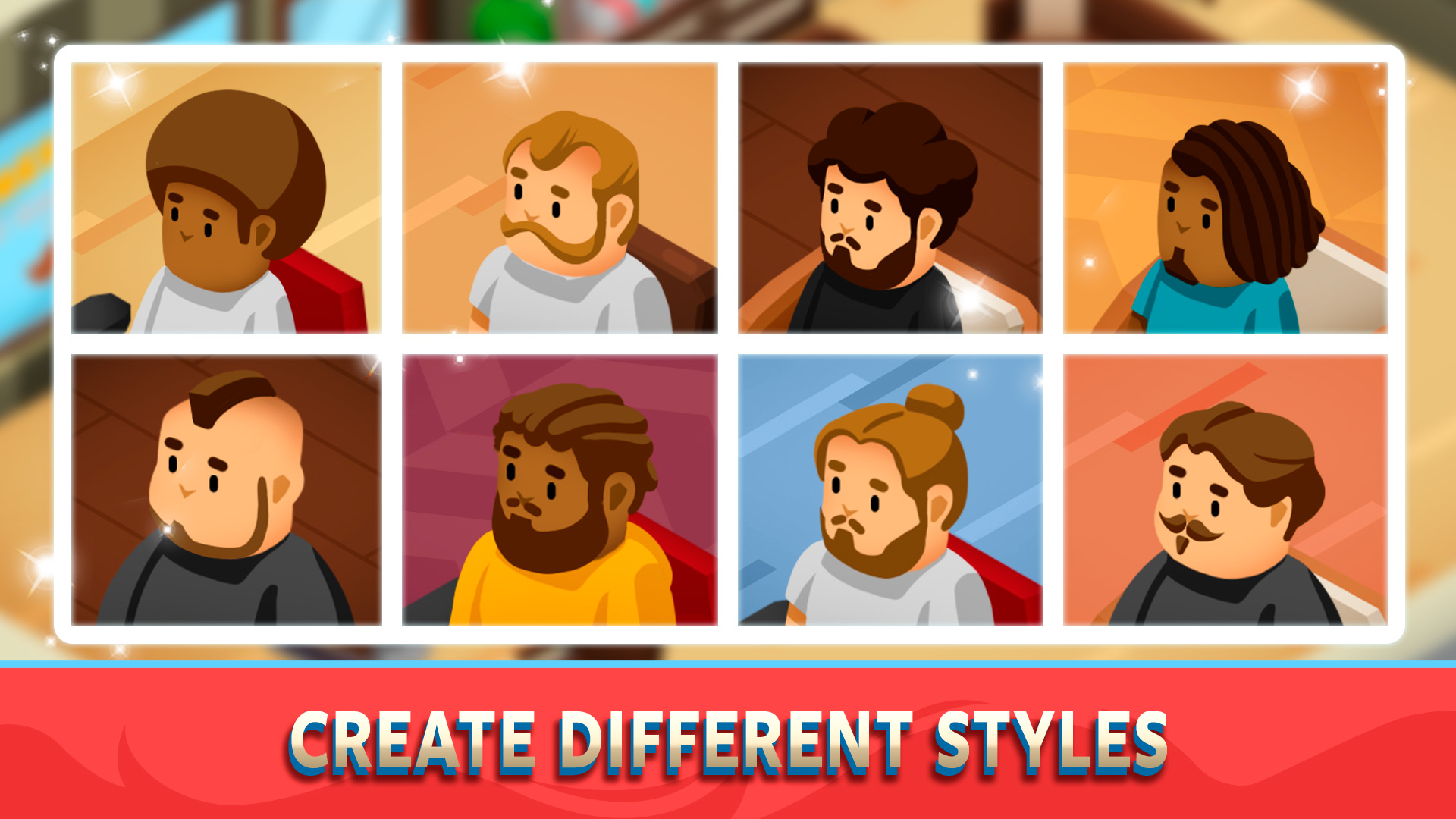 اسکرین شات 3 بازی Idle Barber Shop Tycoon - Game
