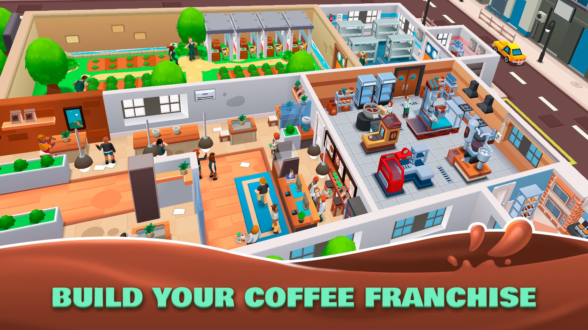 اسکرین شات 4 بازی Idle Coffee Shop Tycoon