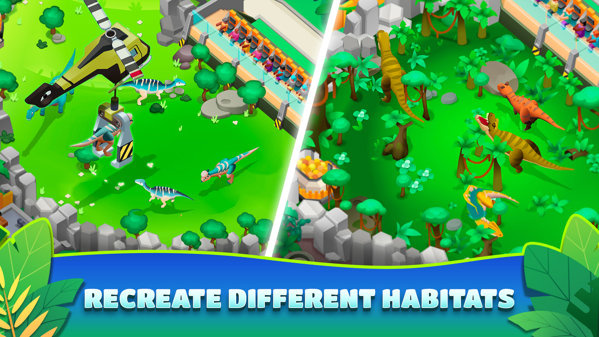 اسکرین شات 2 بازی Dinosaur Park—Jurassic Tycoon